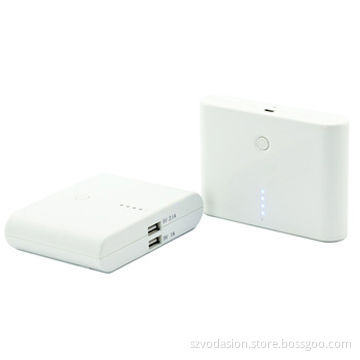 High capacity dual output pocket power bank charger for iPhone/iPad
